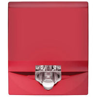 Kidde EG4VRN Genesis EG4 Wall Strobe, 15-110cd, FIRE Marking, Red