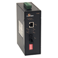 EtherWAN EL900-A-M-1-A Hardened Media Convertor with DC Terminal Block, 20km, Single Mode, 10-48VDC