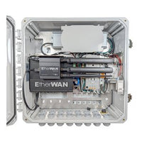 EtherWAN EASYPOE24E Pro Series Indoor Outdoor Enclosure with Integrated Hardened Managed PoE Switch
