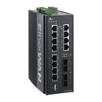 EtherWAN EX73922X-0VB IEC 61850-3/IEEE 1588 Hardened Managed 8-Port 10/100/1000BASE-T(X) + 2-Port 1/10G SFP+ Ethernet Switch