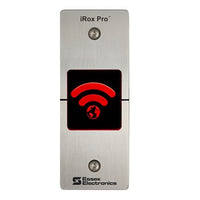 Essex IRXO-1S iRox Narrow High Frequency Reader with iCLASS SE, Wiegand/OSDP, Stainless Faceplate