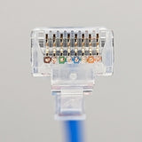 ICC ICPCSW07BL CAT6 Patch Cable, 7FT, 10-Pack, Blue