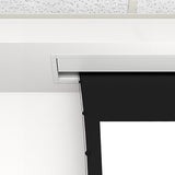 Da-Lite 21799L 159" Ceiling Recessed Electric Screen with Plenum Rated Aluminum Case and Trim Flange, or Automatic Closure Door