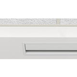 Da-Lite 21799L 159" Ceiling Recessed Electric Screen with Plenum Rated Aluminum Case and Trim Flange, or Automatic Closure Door