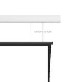 Da-Lite 29239 Wireline Advantage 189" Motorized Projection Screen, HD Progressive 1.1 Surface, White