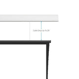 Da-Lite 29316 Wireline Advantage Electric Projection Screen, Ceiling Mounted, Ceiling Trim Flange, 16:10 Wide, HD Progressive 1.3, 120V, 137" Screen, TAA Compliant