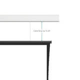 Da-Lite 29741G 220" Wireline Advantage Electric Projection Screen, Ceiling Mount, Flangeless Case, 16:9 HDTV, HD Progressive 1.1 Contrast, 120V