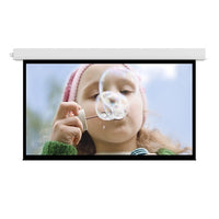 Da-Lite 34517LS 113" Advantage Series Electric Ceiling Recessed Projection Screen, 16:10 Wide, High Contrast Matte White, TAA Compliant