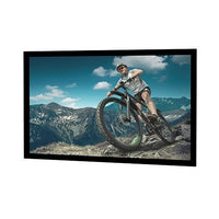 Da-Lite 70324V 137" Cinema Contour Fixed Frame Projection Screen with 3" Wide Beveled Frame, 16:10 Wide, Wall Mount, HD Progressive 1.1 Contrast