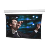 Da-Lite 29239 Wireline Advantage 189" Motorized Projection Screen, HD Progressive 1.1 Surface, White