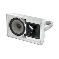 JBL Professional AW566-LS High Power Two-Way All Weather Loudspeaker with 1 x 15" LF and Rotatable Horn, White