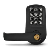 ProdataKey RLC2PKB PDK Red Wireless Cylindrical Lock, Flat Black