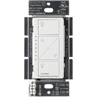 Lutron PD-6WCL-WH Caseta Original Smart Dimmer Switch; 150W LED; No Neutral Required; 120V; White