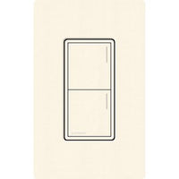 Lutron RRST-W2B-BI Sunnata RF 2-Button Wall Keypad for RA3 Systems; Neutral Required; 120-277V; Biscuit