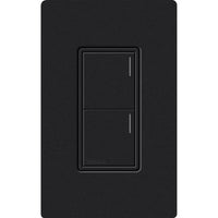 Lutron RRST-W2B-MN Sunnata RF 2-Button Wall Keypad for RA3 Systems; Neutral Required; 120-277V; Midnight