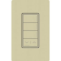 Lutron RRST-W3RL-SA Sunnata RF 3-Button Raise / Lower Wall Keypad for RA3 Systems; Neutral Required; 120-277V; Sage