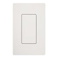 Lutron SC-BI-SW Blank Insert for Claro Wall Plates; Fits Decorator-Style Openings; Snow White