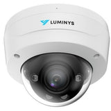 Luminys N3D-8LAV 8MP IP LumiLuxSmart Dome Camera, 2.7-13.5mm Varifocal Lens
