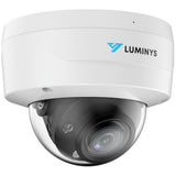 Luminys N3D-8LAV 8MP IP LumiLuxSmart Dome Camera, 2.7-13.5mm Varifocal Lens
