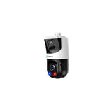 Luminys P54-4DA25 4MP LumiDeterrent + Dual-Stitched Lens IP Camera, 25x Maximum Optical Zoom, 2.8mm Panoramic Lens, 5-125mm PTZ Lens