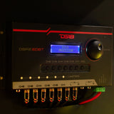 2-Channel In and 6-Channel Out Digital Sound Processor (DSP) with Bluetooth and LCD Screen