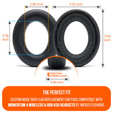 Sennheiser Momentum 4 & HDB 630 Earpads - WC PadZ Momentum 4 & HDB 630