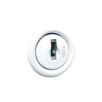 Middle Atlantic ACC-LOCK1-WHH C5 Credenza Lock for Thermolaminate Wood Kits, Modern White