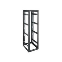 Middle Atlantic WRK-40-27LRD WRK Series 24-1/4" Wide Rack, 27" Depth without Rear Door, 40U RS, Black
