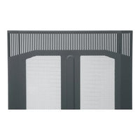 Middle Atlantic BVFD-25 Vented Front Door for BGR Racks, 25U RMS