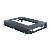 Middle Atlantic CBS-MRK-26R Caster Base for 26" Deep MRK Racks, Fine Floor