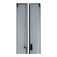 Middle Atlantic CLVRD-WMRK-24LH Split Vented Door for WMRK Racks with Handle Knockout, 24U