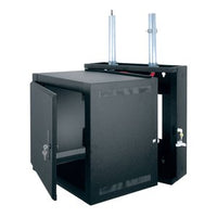 Middle Atlantic EWR-10-22SD EWR Series Pivoting Wall Mounted Enclosure, 22" Depth, 10U RMS