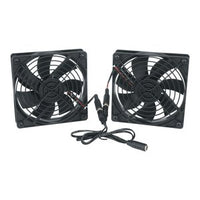 Middle Atlantic FAN2-DC-FC DC Fan Kit with Thermo Controller, 138 CFM, 4.5" DC Fans