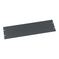 Middle Atlantic FEB3-CP6 Steel Blank Panel, 3U RMS, 6-Pack, Flat Black Powder Coat