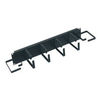 Middle Atlantic HCM-2DV Horizontal Cable Manager with Horizontal / Vertical D-Rings, 2U RMS