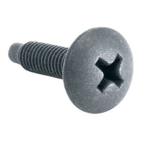 Middle Atlantic HM Rack Screws 10-32 Threaded, Truss-Head Style, 100-Piece, Black Matte