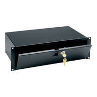 Middle Atlantic LBX-4 Middle Atlantic LBX Series Lockbox, 9" Deep, 4U, Black