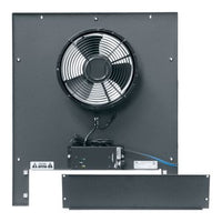 Middle Atlantic MW-10FT-FC Fan Top with Controller for WR, WRK, MRK, VRK, VMRK, and DRK Racks, 550 CFM, 10" Fans