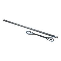 Middle Atlantic PD-2415SC-NS PD Series 24-Outlet Slim High-Density Vertical Power Strip, 15A, No Surge Protection