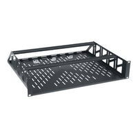 Middle Atlantic RC-2 RC Series Clamping Rack Shelf, 15.4"D x 19" W, 2U RMS