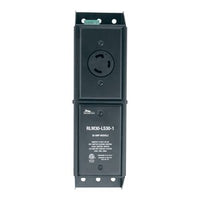 Middle Atlantic RLM30-L530-1 MPR Power Module, L5-30R Twistlock, 30A, 11.6" Depth, Black