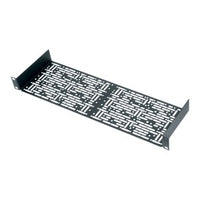 Middle Atlantic UMS1-5.5K UMS Rackshelf, 5.5" Depth with 4 Partial Blanking Panels, 1U RMS,Steel, Black