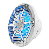 NXL 10" 2-Way Coaxial Marine Speaker with RGB LED Lights 200 Watts Rms 4-Ohm