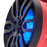NXL 8" Pod 375W Speaker with Integrated RGB LED Lights (Pair) - Perfect for Jet Skis