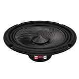 6.5” Slim Motorcycle & Motorsports Loudspeaker With Neodymium Magnet and Water Resistant Carbon Fiber Cone | 2-Ohm 150W RMS