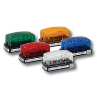 Federal Signal LP1 StreamLine Low Profile Mini Strobe, 12VDC, Blue