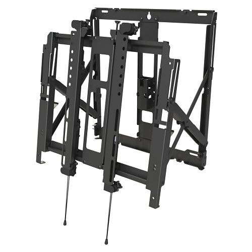 Peerless-AV DS-VW755S SmartMount Full Service Thin Video Wall Mount with Quick Release for 46" to 65" Displays, Black