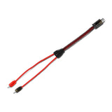 Level 2 RCA 100% Copper OFC Y Connector 1 FEMALE to 2 MALE