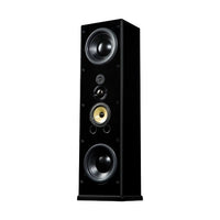 Induction Dynamics ID1.15-BG Single Speaker Tower, Black Gloss