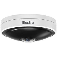 Illustra IPS12-F27-OIA4 12MP Pro Gen4 IR Fisheye Camera, 1.37mm Lens, White